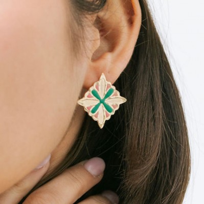 Boucles d'oreilles Cascais - Un De Ces Quatre - Comptoir Doré