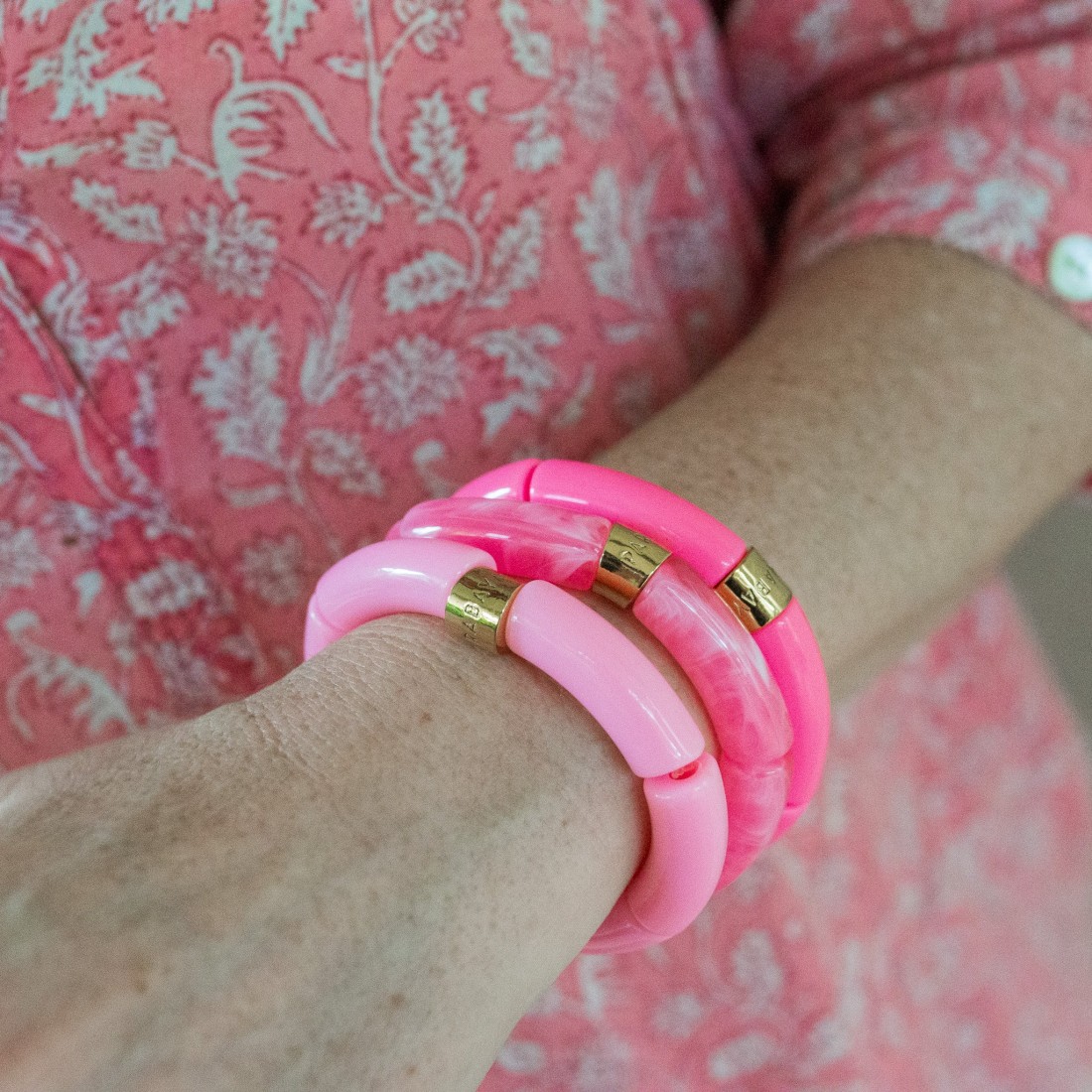 Bracelet Acrylique Coloré Pour Femmes – Style Vintage, Plaque Effet écaille, Bijou Tendance