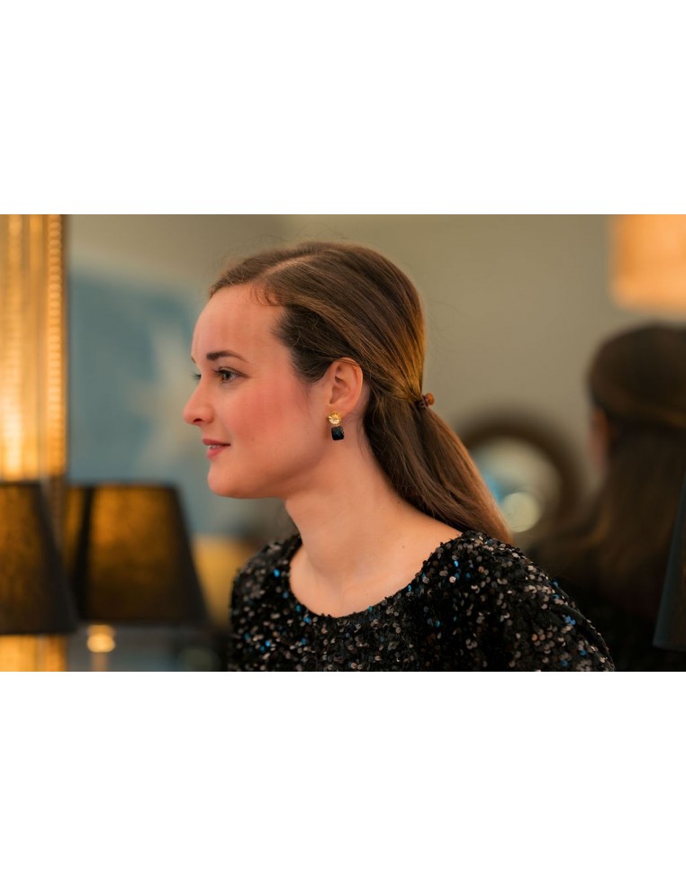 Boucles d'oreilles Carole - Clarance Bijoux - Comptoir Doré