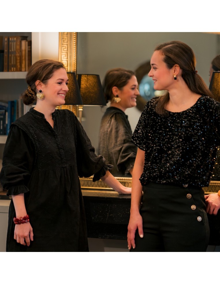 Boucles d'oreilles Carole - Clarance Bijoux - Comptoir Doré