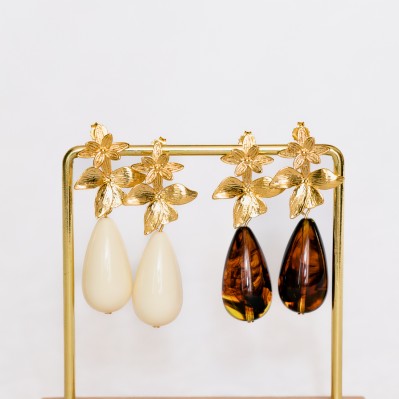Boucles d'oreilles Marie - Clarance Bijoux - Comptoir Doré