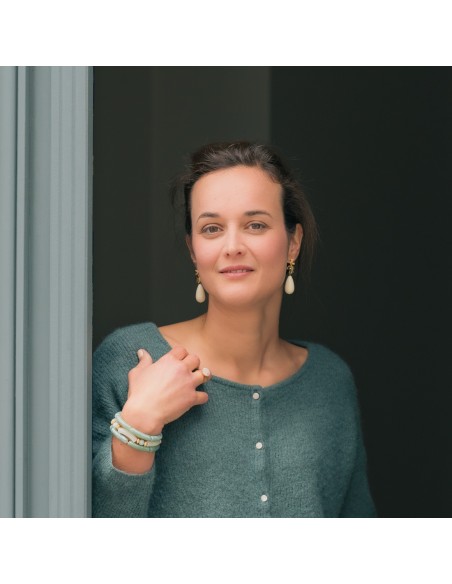 Boucles d'oreilles Marie - Clarance Bijoux - Comptoir Doré