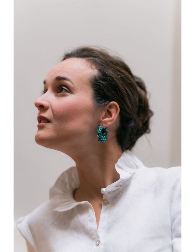 Créoles Esmée - Clarance Bijoux - Comptoir Doré