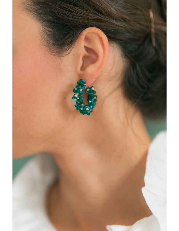 Créoles Esmée - Clarance Bijoux - Comptoir Doré