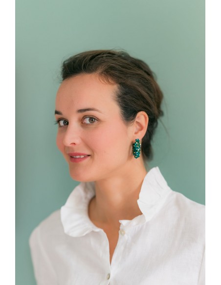 Créoles Esmée - Clarance Bijoux - Comptoir Doré