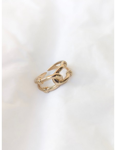 Bague dorée Thais - Un De Ces Quatre - Comptoir Doré