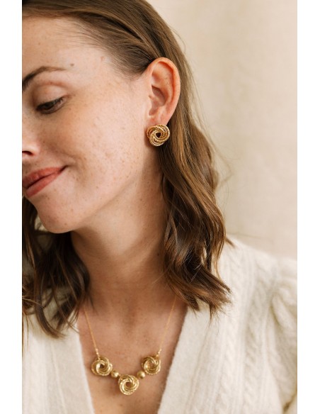 Boucles d'oreilles Destinée - Un De Ces Quatre - Comptoir Doré