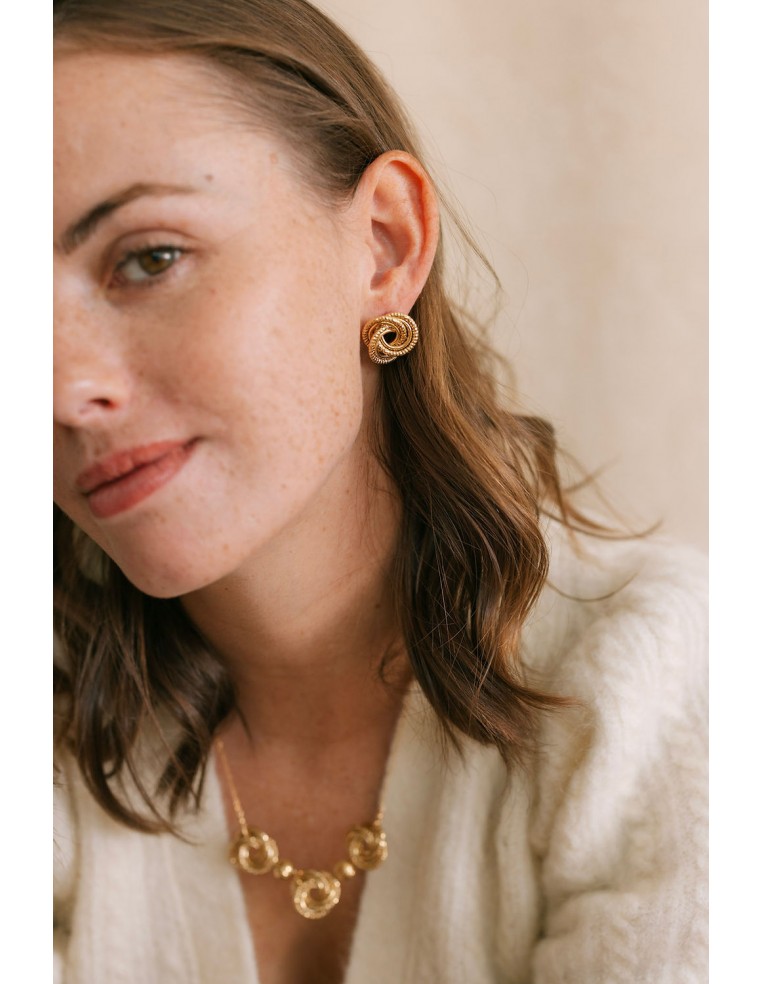 Boucles d'oreilles Destinée - Un De Ces Quatre - Comptoir Doré