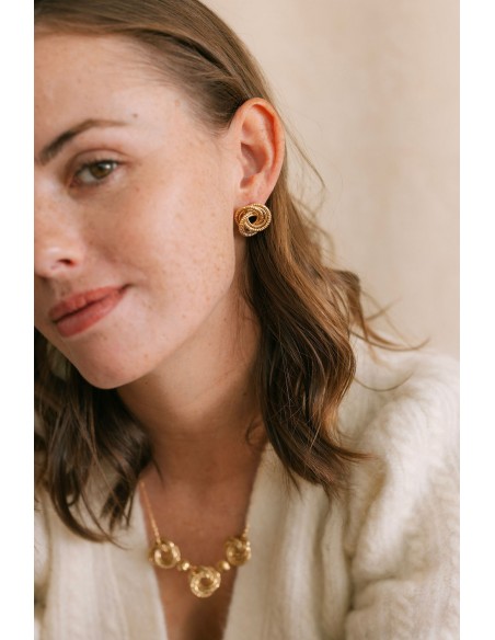 Boucles d'oreilles Destinée - Un De Ces Quatre - Comptoir Doré