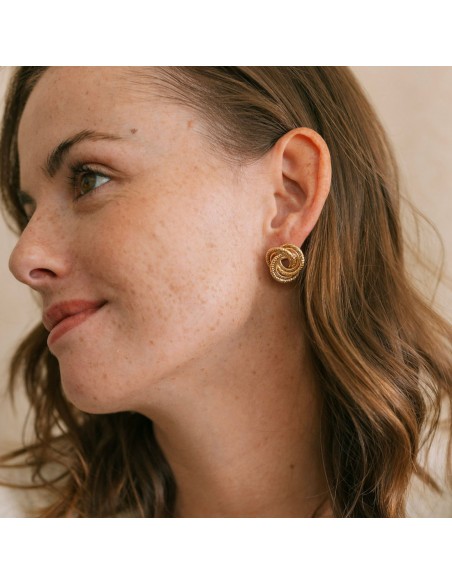 Boucles d'oreilles Destinée - Un De Ces Quatre - Comptoir Doré