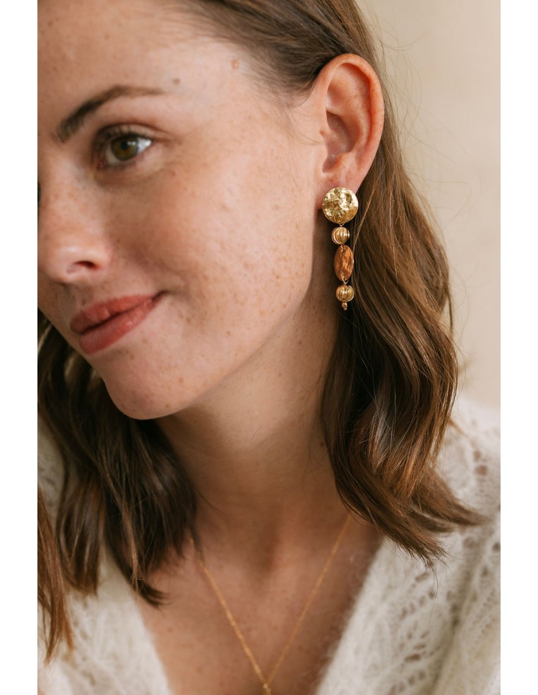 Boucles d'oreilles Félicité - Un De Ces Quatre - Comptoir Doré