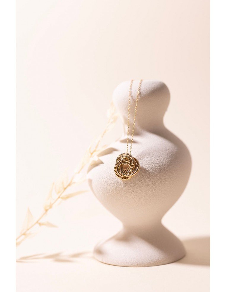 Collier doré Destinée - Un De Ces Quatre - Comptoir Doré