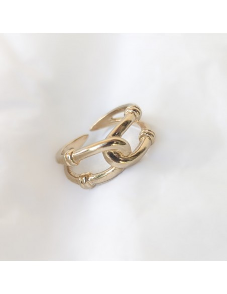 Bague dorée Thais - Un De Ces Quatre - Comptoir Doré