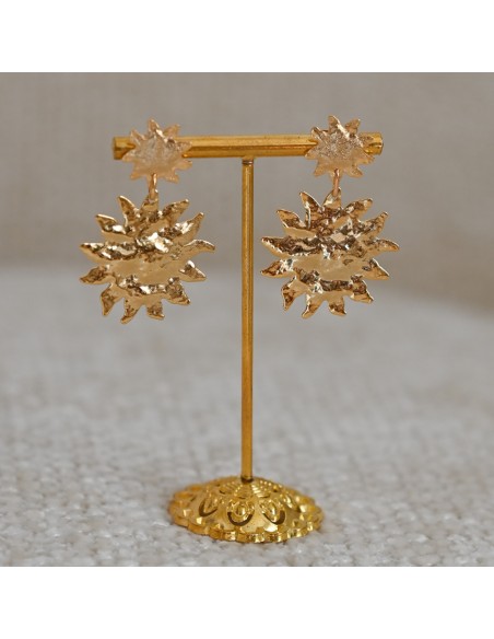 Boucles d'oreilles Luce - Aline - Comptoir Doré