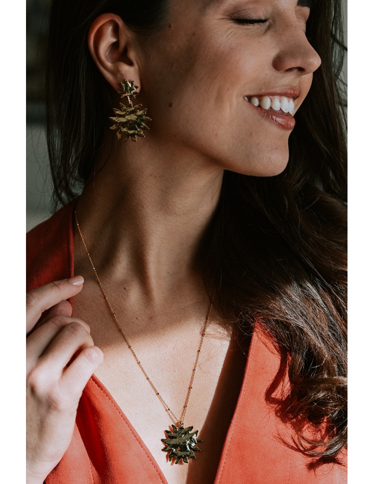 Boucles d'oreilles Luce - Aline - Comptoir Doré