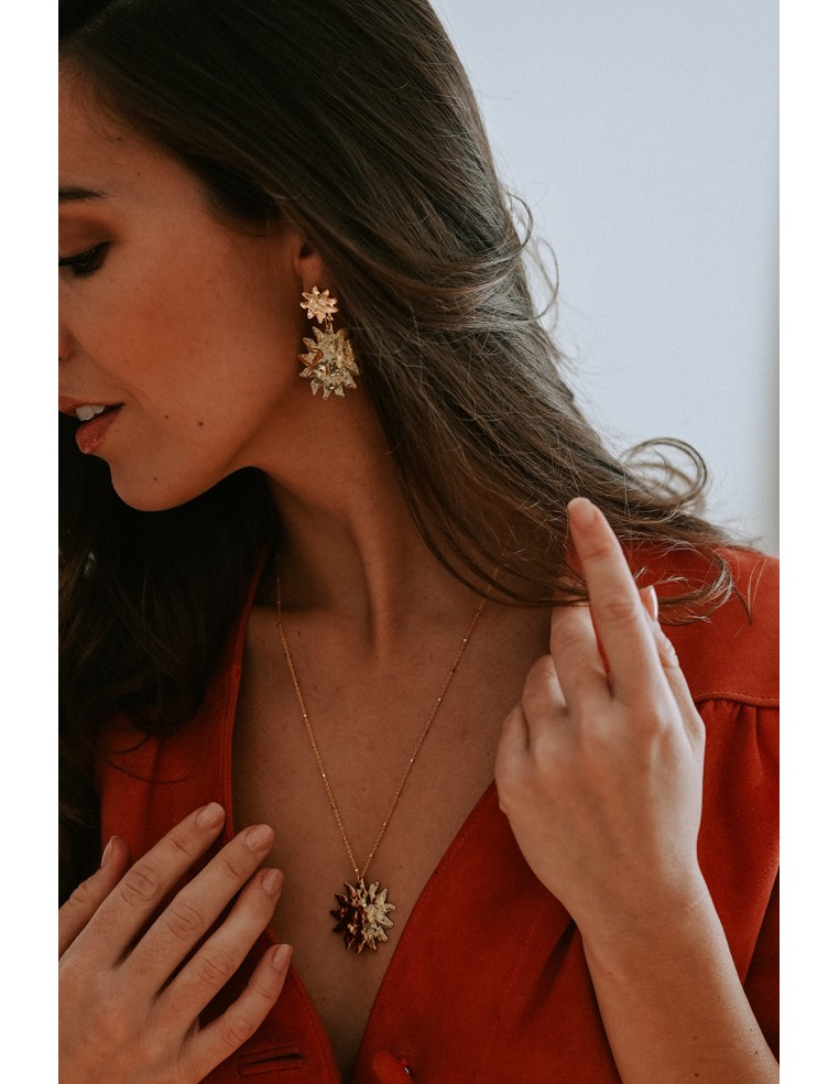 Boucles d'oreilles Luce - Aline - Comptoir Doré