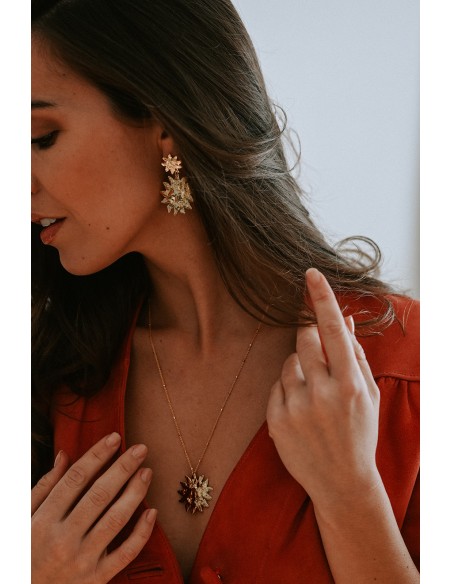 Boucles d'oreilles Luce - Aline - Comptoir Doré