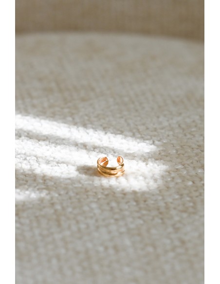 Bague d'oreille Victor - Earcuff dorée - Comptoir Doré