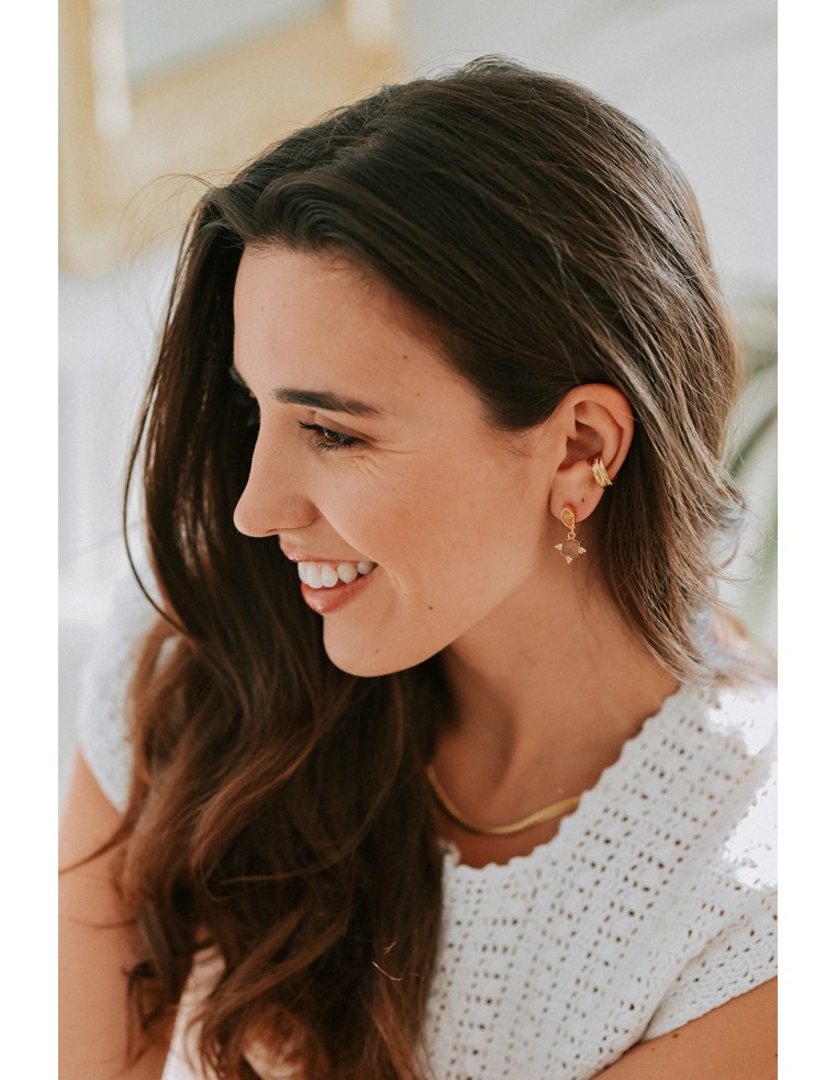 Bague d'oreille Victor - Earcuff dorée - Comptoir Doré