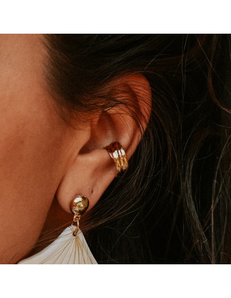 Bague d'oreille Victor - Earcuff dorée - Comptoir Doré