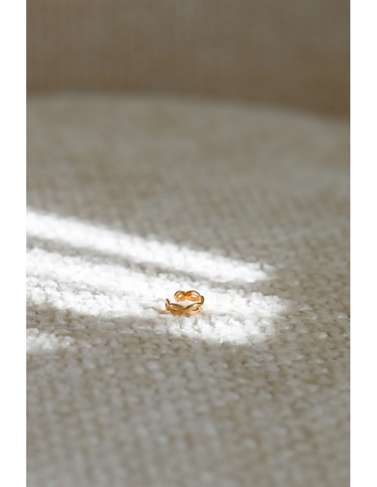 Bague d'oreille Basile - Earcuff dorée - Comptoir Doré