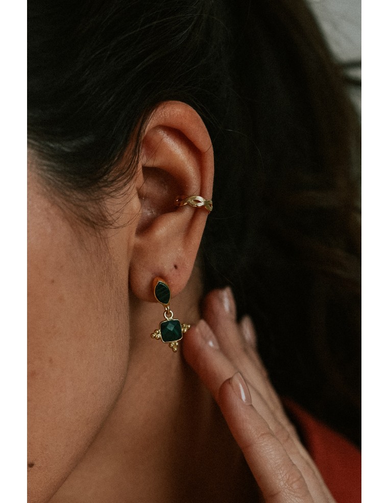 Bague d'oreille Basile - Earcuff dorée - Comptoir Doré