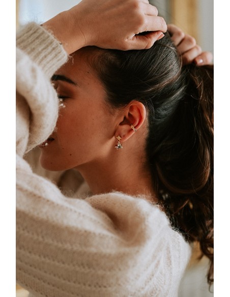 Bague d'oreille Basile - Earcuff dorée - Comptoir Doré