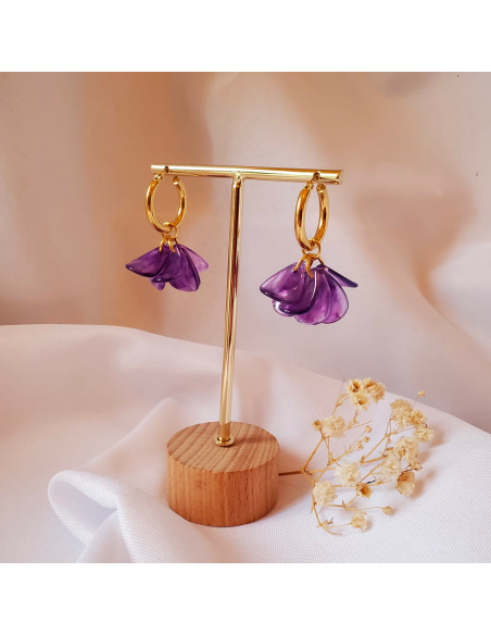 Boucles d'oreilles Colombe Clarance Bijoux