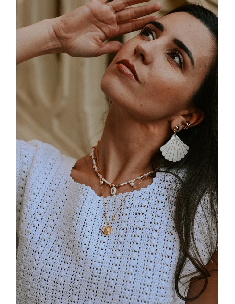 Collier Tournesol - Aline - Comptoir Doré