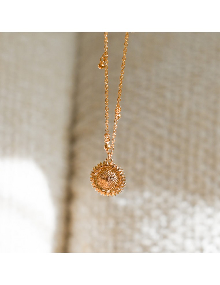 Collier Tournesol - Aline - Comptoir Doré