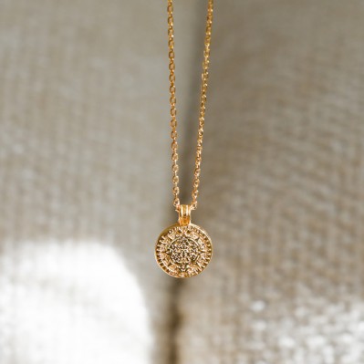 Collier doré Daniello - Aline - Comptoir doré