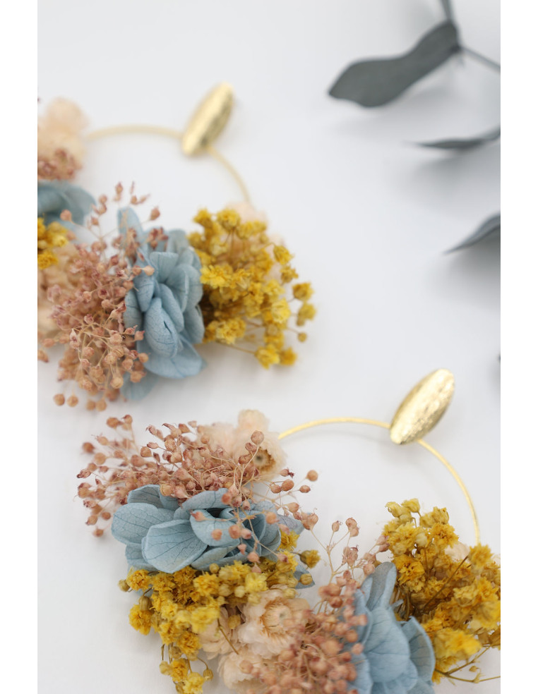 Boucles d'oreilles Sospring - B Flower - Comptoir Doré
