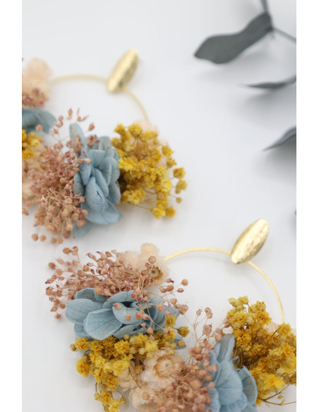 Boucles d'oreilles Sospring - B Flower - Comptoir Doré