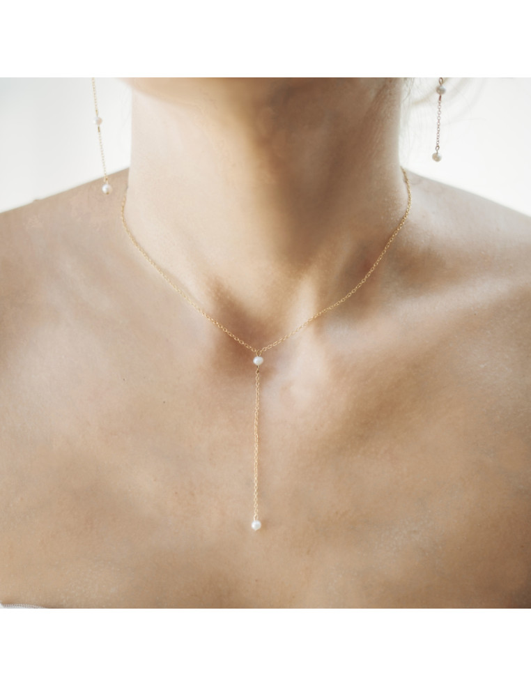 Collier perles Maé - BFlower - Comptoir Doré