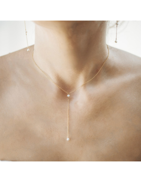 Collier perles Maé - BFlower - Comptoir Doré