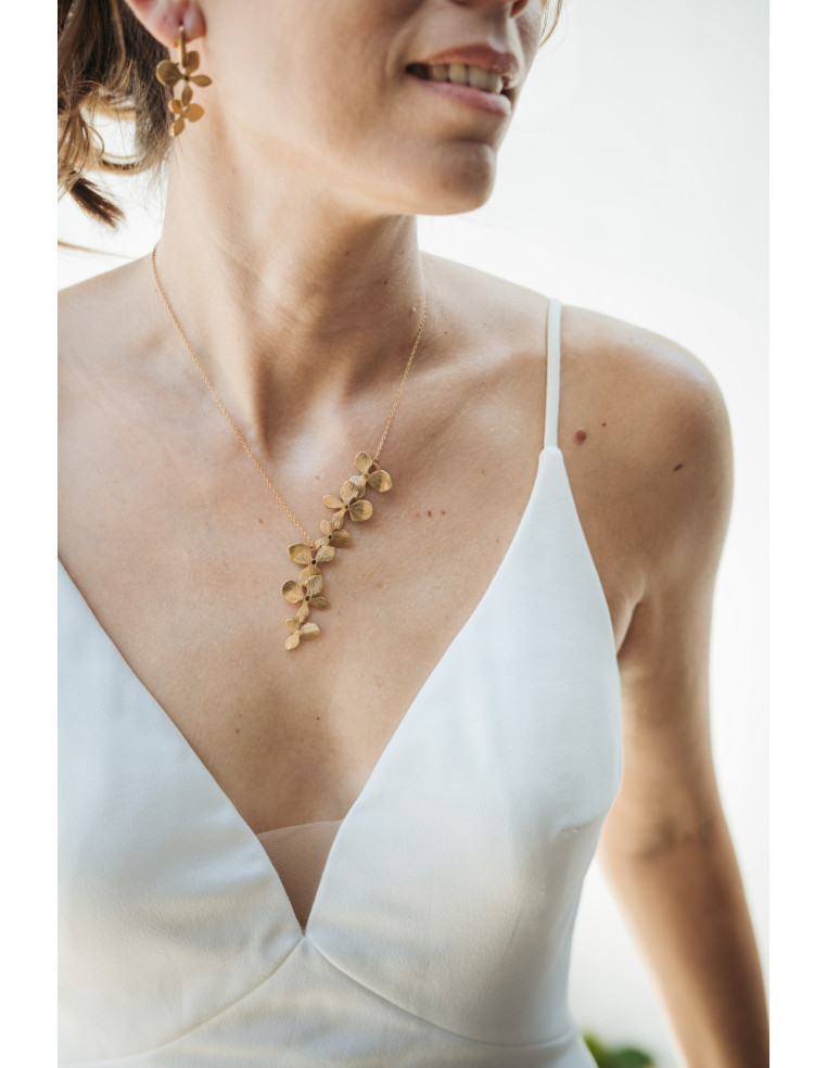 Collier asymétrique Nola - BFlower - Comptoir Doré
