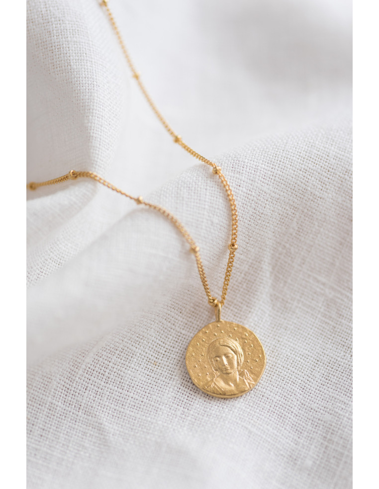 Médaille or Vierge Marie - Bacci - Comptoir Doré