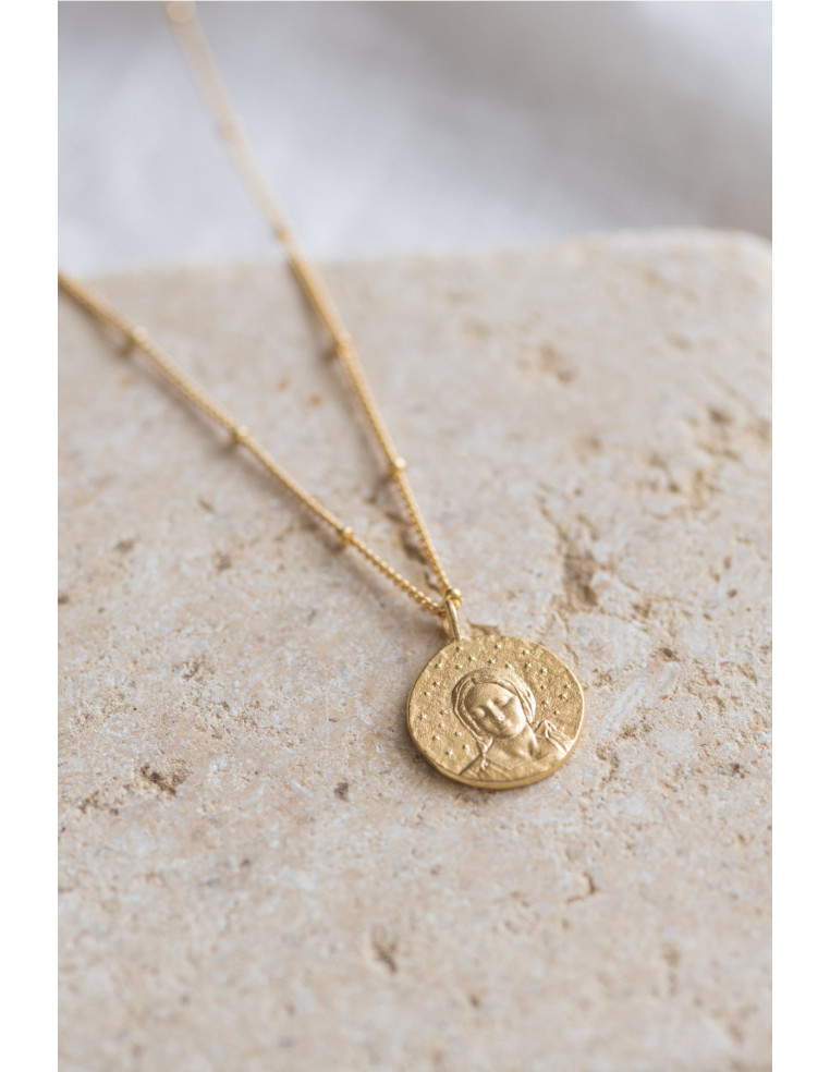Médaille or Vierge Marie - Bacci - Comptoir Doré