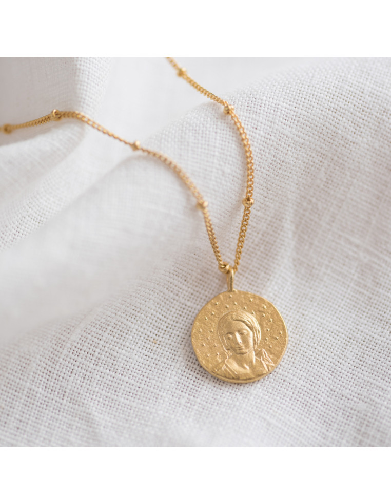 Médaille or Vierge Marie - Bacci - Comptoir Doré