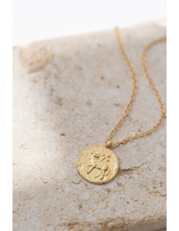 Médaille or Agneau Pascal - Bacci - Comptoir Doré