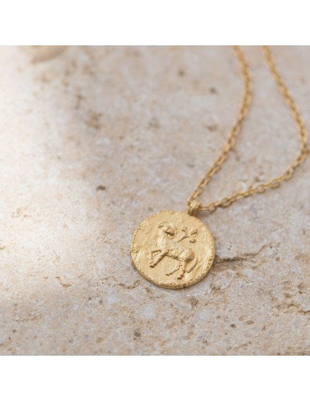 Médaille or Agneau Pascal - Bacci - Comptoir Doré