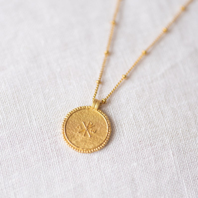 Collier médaille or Phileo - Bacci - Comptoir Doré
