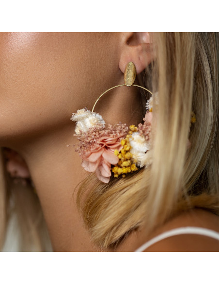 Boucles d'oreilles Sospring - B Flower - Comptoir Doré