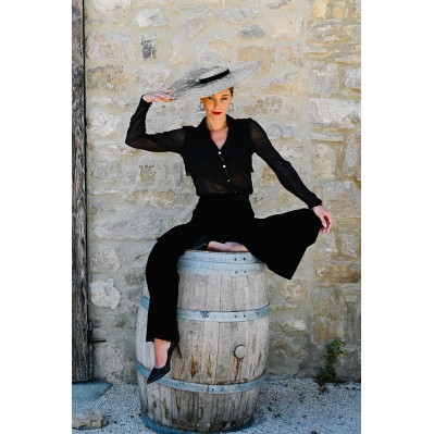 Capeline Coco Vintage noire - Bellemond - Comptoir Doré 2