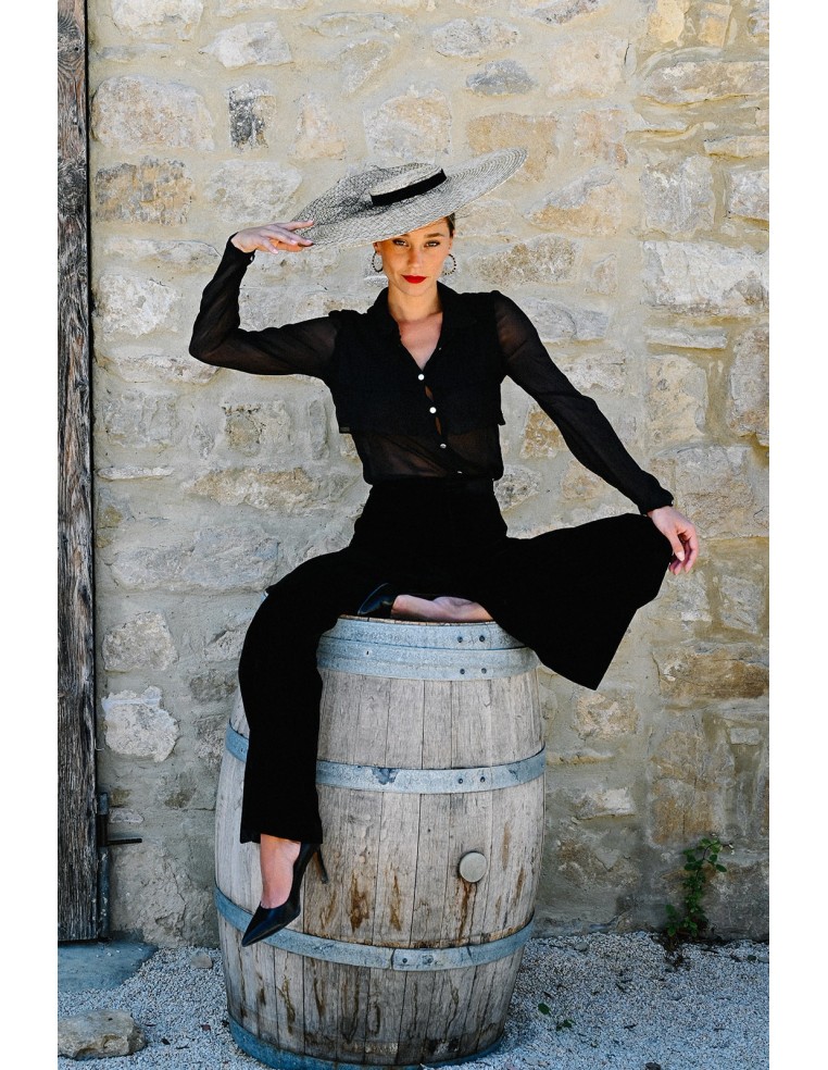 Capeline Coco Vintage noire - Bellemond - Comptoir Doré