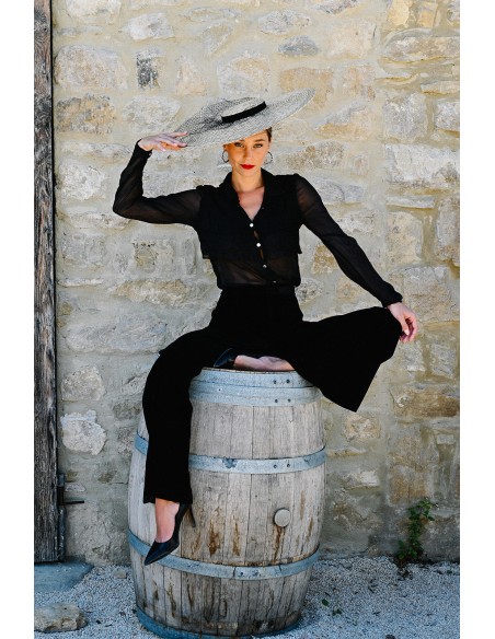 Capeline Coco Vintage noire - Bellemond - Comptoir Doré