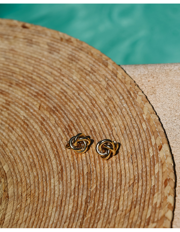 Clips d'oreilles plaqué or Romy - Comptoir Doré - L'Atelier de Clotilde