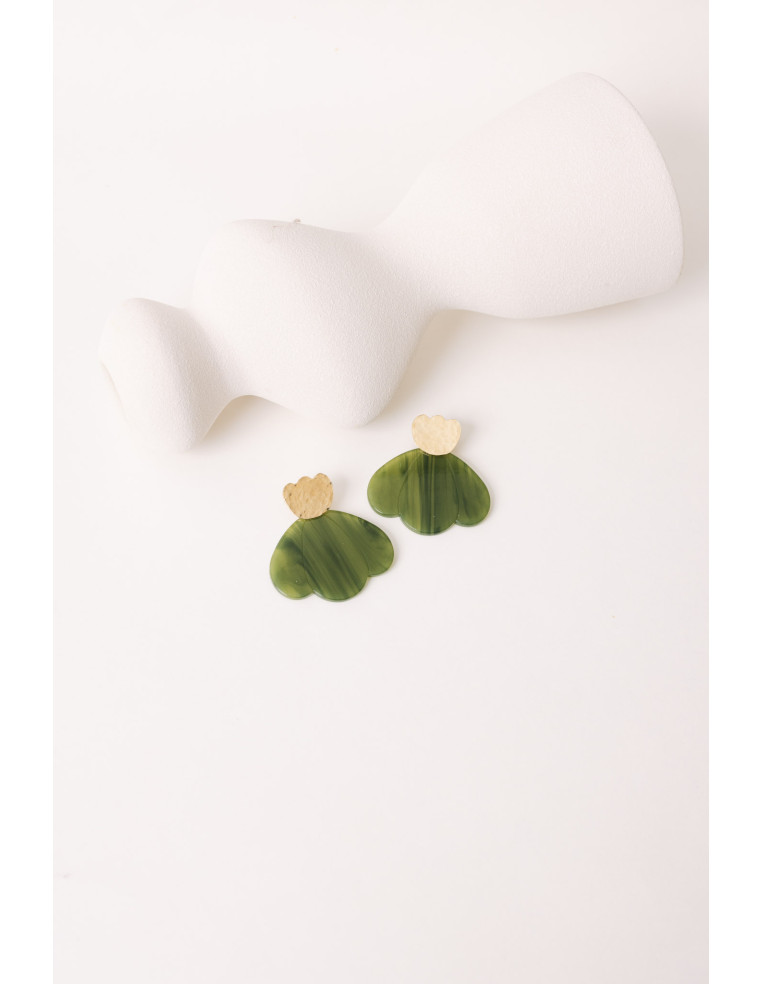 Boucles d'oreilles Tulipe - Un De Ces Quatre Bijoux - Comptoir Doré