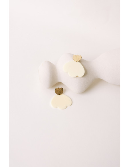 Boucles d'oreilles Tulipe - Un De Ces Quatre Bijoux - Comptoir Doré