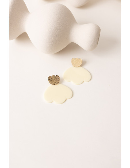 Boucles d'oreilles Tulipe - Un De Ces Quatre Bijoux - Comptoir Doré